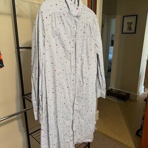 Kate Spade Shirtdress with Lip Pattern